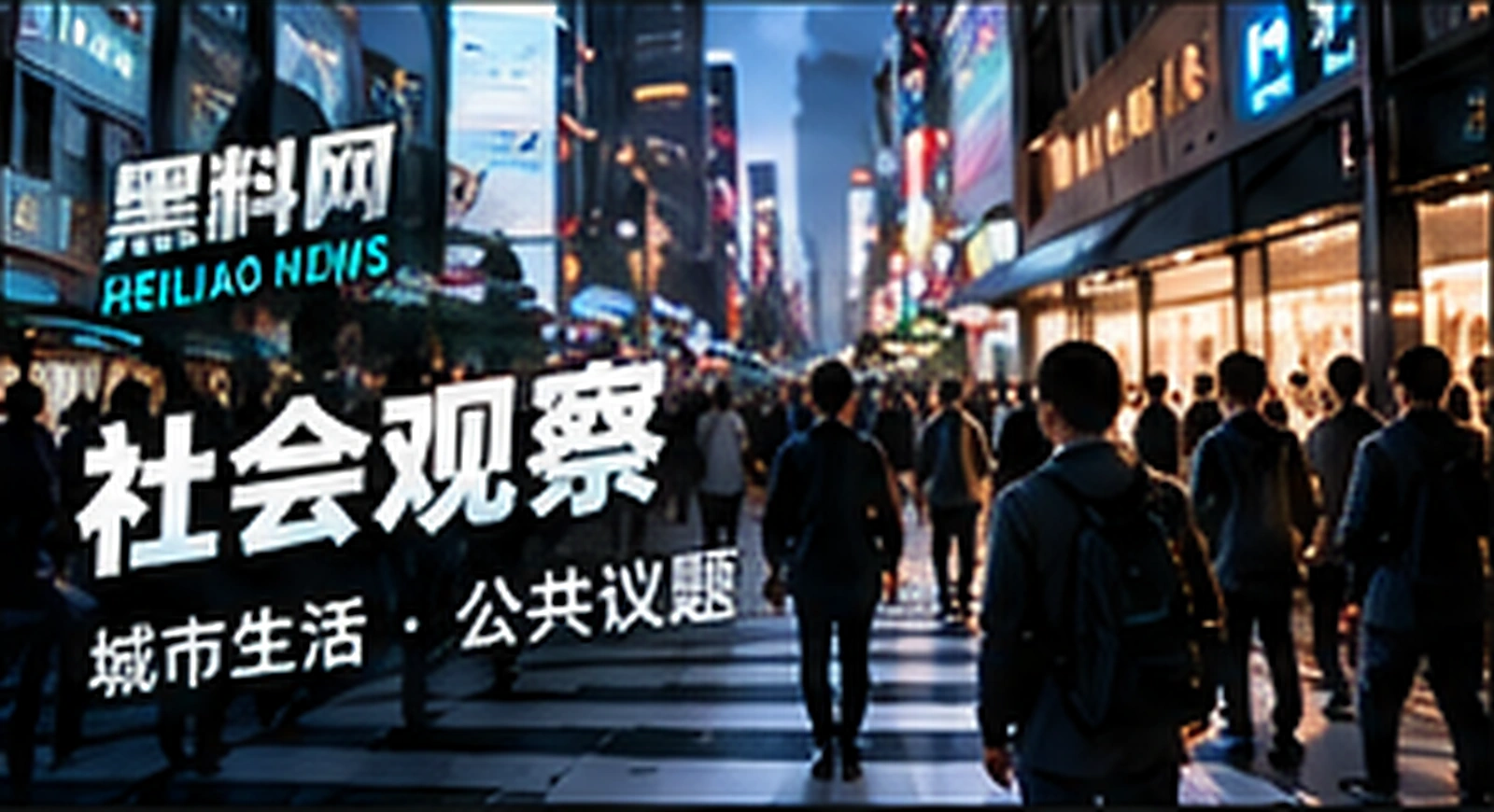 社会观察概念配图
